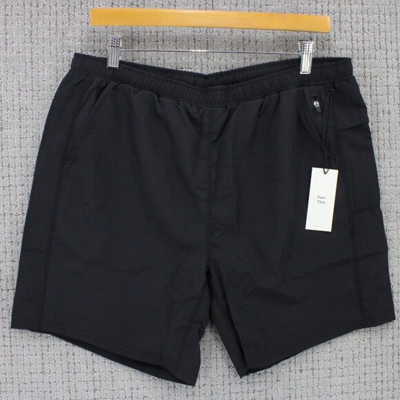 Swet Tailor Perfomance Shorts Mens Large L Black Gym Training Lightweight NWT - Picture 1 of 8